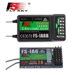 Flysky-Avión de radiocontrol Fs I6, control remoto de plástico, bricolaje, 2,4G, G, tipo de sistemas de radio